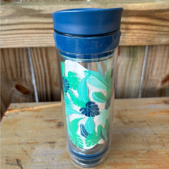 New David’s Tea Leafy Navy Iced Tea Press For Iced Tea On the Go 16oz - Picture 5 of 12